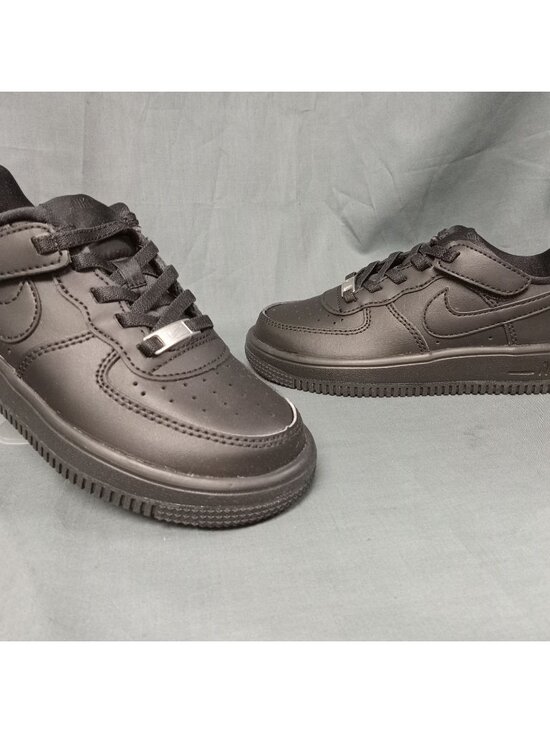 Nike Kids Force 1 Low Easyon (PS) Sneakers Black Size 12.5c NEW NO BOX! - Picture 1 of 11